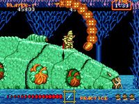 une photo d'Ã©cran de Ghouls n Ghosts sur Sega Megadrive